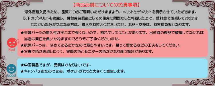 免責事項