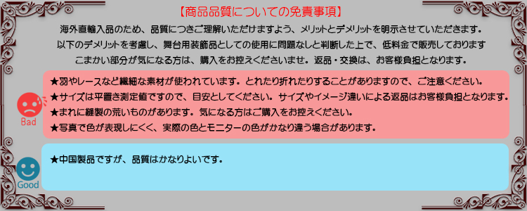 免責事項
