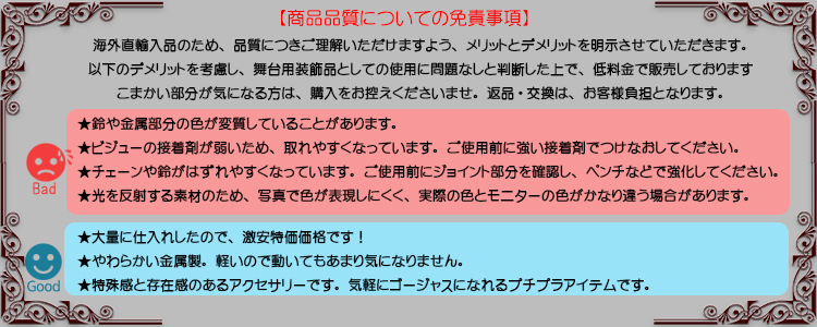 免責事項