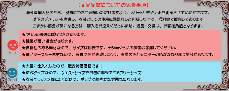 免責事項