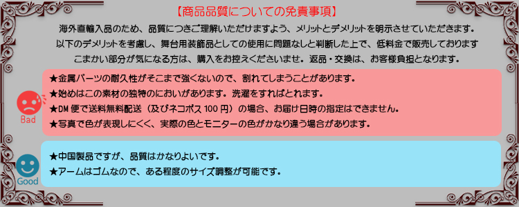 免責事項